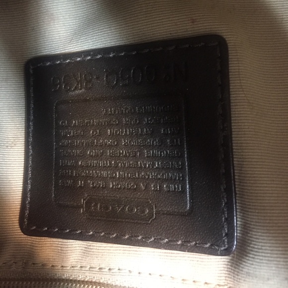 Brown Coach C Handbag - Picture 6 of 6